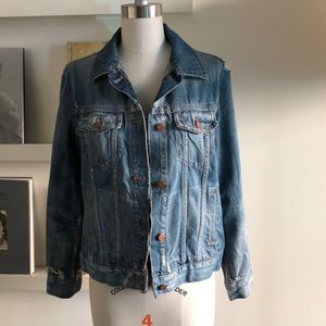 Madewell Distressed Denim Jacket